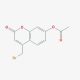 4-Bromomethyl-7-acetoxycoumarin (CAS 2747-04-8) - chemical structure image