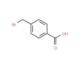 4-(Bromomethyl)benzoic acid (CAS 6232-88-8) - chemical structure image
