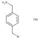 4-(Bromomethyl)benzylamine HBr (CAS 34403-47-9) - chemical structure image