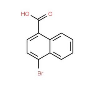 4-Bromonaphthalene-1-carboxylic acid (CAS 16650-55-8) - chemical structure image