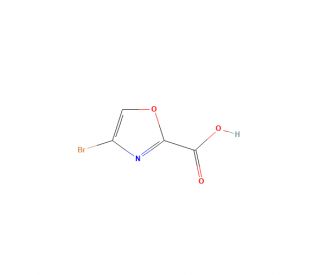 4-Bromooxazole-2-carboxylic Acid (CAS 944906-74-5) - chemical structure image
