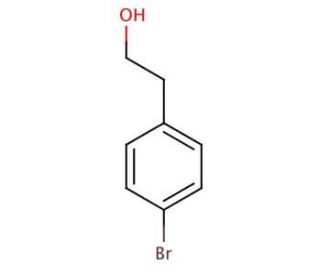 4-Bromophenethyl alcohol (CAS 4654-39-1) - chemical structure image