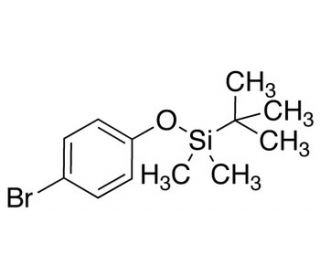 4-Bromophenol tert-Butyldimethylsilyl Ether (CAS 67963-68-2) - chemical structure image