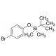 4-Bromophenol tert-Butyldimethylsilyl Ether (CAS 67963-68-2) - chemical structure image