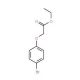 (4-Bromophenoxy)acetic acid ethyl ester (CAS 6964-29-0) - chemical structure image