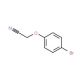 4-Bromophenoxyacetonitrile (CAS 39489-67-3) - chemical structure image