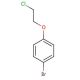 4-Bromophenyl 2-chloroethyl ether (CAS 55162-34-0) - chemical structure image