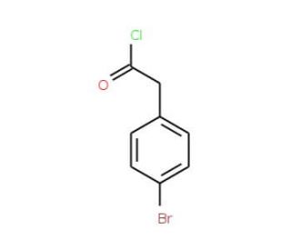 (4-Bromophenyl)acetyl chloride (CAS 37859-24-8) - chemical structure image