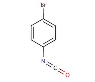 4-Bromophenyl isocyanate (CAS 2493-02-9) - chemical structure image
