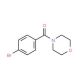 (4-Bromophenyl)(morpholin-4-yl)methanone (CAS 127580-92-1) - chemical structure image