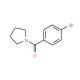 (4-Bromophenyl)(pyrrolidin-1-yl)methanone (CAS 5543-27-1) - chemical structure image