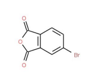 4-Bromophthalic anhydride (CAS 86-90-8) - chemical structure image