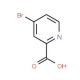 4-Bromopicolinic Acid (CAS 30766-03-1) - chemical structure image