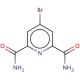 4-Bromopyridine-2,6-dicarboxamide - chemical structure image