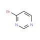 4-Bromopyrimidine 的分子结构, CAS编号: 31462-56-3 4-Bromopyrimidine (CAS 31462-56-3) - chemical structure image