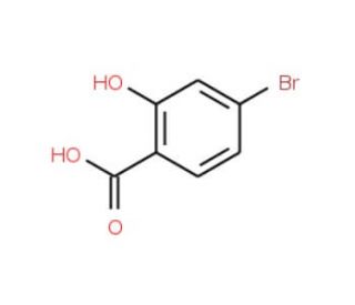 4-Bromosalicylic acid (CAS 1666-28-0) - chemical structure image