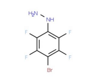 4-Bromotetrafluorophenylhydrazine (CAS 2797-79-7) - chemical structure image