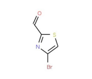 4-Bromothiazole-2-carboxaldehyde (CAS 167366-05-4) - chemical structure image