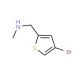 [(4-bromothiophen-2-yl)methyl](methyl)amine (CAS 814255-78-2) - chemical structure image