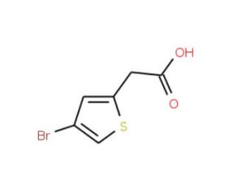4-Bromothiophene-2-acetic acid (CAS 161942-89-8) - chemical structure image