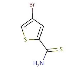 4-bromothiophene-2-carbothioamide - chemical structure image