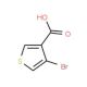 4-Bromothiophene-3-carboxylic acid (CAS 16694-17-0) - chemical structure image