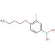 4-Butoxy-3-fluorophenylboronic acid (CAS 156487-13-7) - chemical structure image
