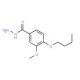 4-butoxy-3-methoxybenzohydrazide - chemical structure image