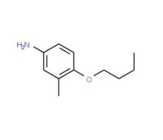 4-Butoxy-3-methylaniline - chemical structure image