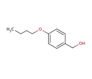 4-Butoxybenzyl alcohol (CAS 6214-45-5) - chemical structure image