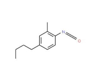 4-Butyl-2-methylphenyl isocyanate, tech (CAS 306935-81-9) - chemical structure image
