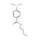 4-(Butylaminocarbonyl)phenylboronic acid (CAS 252663-48-2) - chemical structure image