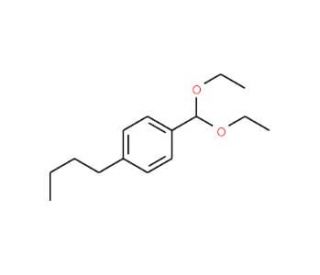 4-Butylbenzaldehyde diethyl acetal (CAS 83803-80-9) - chemical structure image