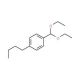 4-Butylbenzaldehyde diethyl acetal (CAS 83803-80-9) - chemical structure image
