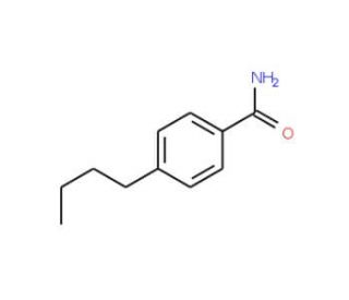 4-butylbenzamide (CAS 107377-07-1) - chemical structure image