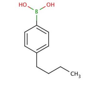 4-Butylphenylboronic acid (CAS 145240-28-4) - chemical structure image
