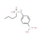 4-(Butylsulfonamido)phenylboronic acid (CAS 1072945-66-4) - chemical structure image