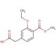 (4-Carboxy-3-ethoxy)phenyl Acetic Acid (Repaglinide Impurity) (CAS 220438-80-2) - chemical structure image