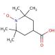4-Carboxy-TEMPO, free radical (CAS 37149-18-1) - chemical structure image