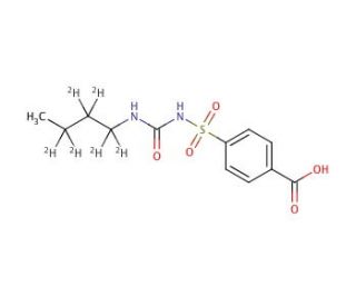 4-Carboxy Tolbutamide-d9 - chemical structure image