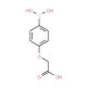 4-(Carboxymethoxy)phenylboronic acid (CAS 1072945-84-6) - chemical structure image