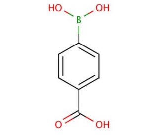 4-Carboxyphenylboronic acid (CAS 14047-29-1) - chemical structure image