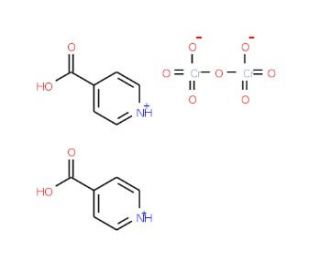 4-Carboxypyridinium dichromate (CAS 104316-83-8) - chemical structure image