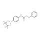 4-Cbz-aminophenylboronic acid, pinacol ester (CAS 363186-06-5) - chemical structure image