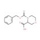4-Cbz-Morpholine-3-carboxylic acid (CAS 256446-67-0) - chemical structure image