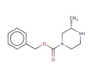 4-CBZ-(S)-2-Methyl piperazine (CAS 612493-87-5) - chemical structure image