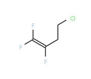 4-Chloro-1,1,2-trifluoro-1-butene (CAS 378-81-4) - chemical structure image