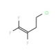 4-Chloro-1,1,2-trifluoro-1-butene (CAS 378-81-4) - chemical structure image