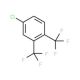 4-Chloro-1,2-bis-(trifluoromethyl)benzene - chemical structure image