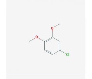 4-Chloro-1,2-dimethoxybenzene (CAS 16766-27-1) - chemical structure image